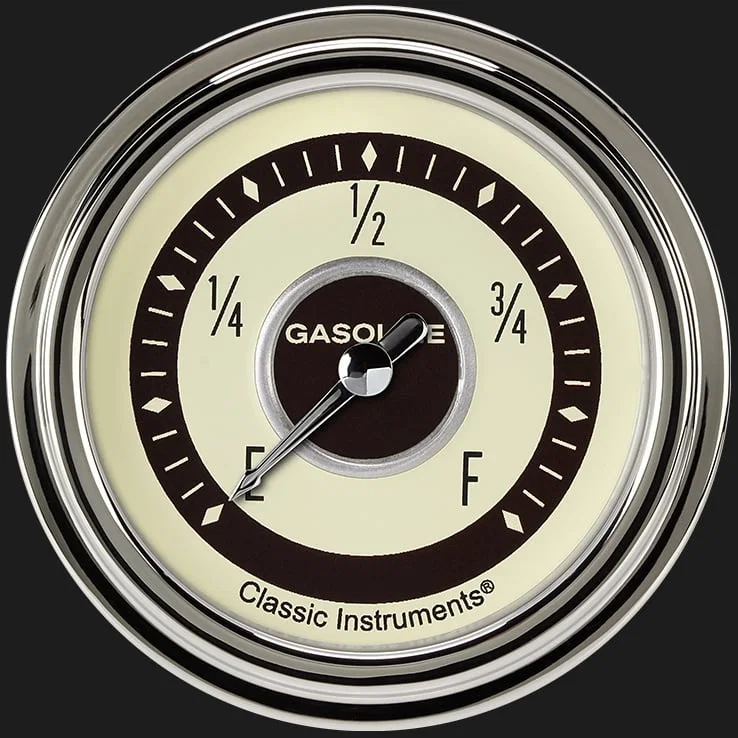 Nostalgia VT 2-5/8" Fuel Level Gauge