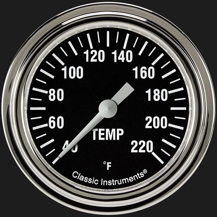 Hot Rod 2-5/8" Stock Eliminator Tempature Gauge