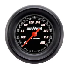 Velocity Black 2-1/8" Air Fuel Ratio Gauge image 1
