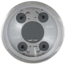 All American 4-5/8" Quad Gauge image 1