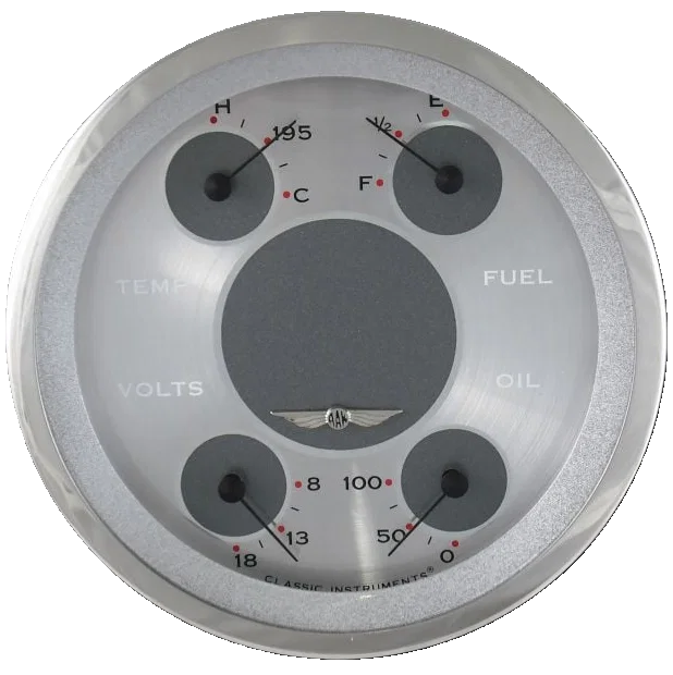 All American 4-5/8" Quad Gauge