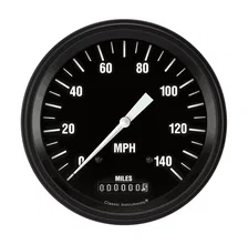 Hot Rod 5" Speedometer Gauge (140 MPH) image 1