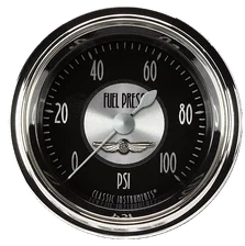 All American Tradition 2-1/8" Fuel Pressure Gauge (100 PSI) image 1