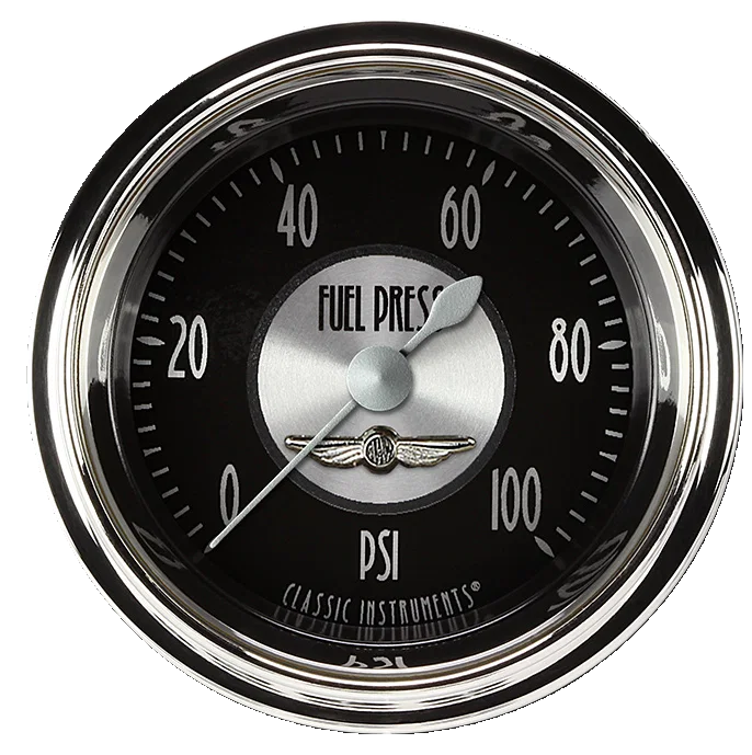 All American Tradition 2-1/8" Fuel Pressure Gauge (100 PSI)
