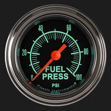 G/Stock 2-1/8" Fuel Pressure Gauge (100 PSI) image 1