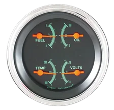 G/Stock 3" Quad Gauge (240-33 Ohm) image 1