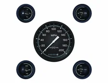Autocross Gray Six Gauge Set image 1