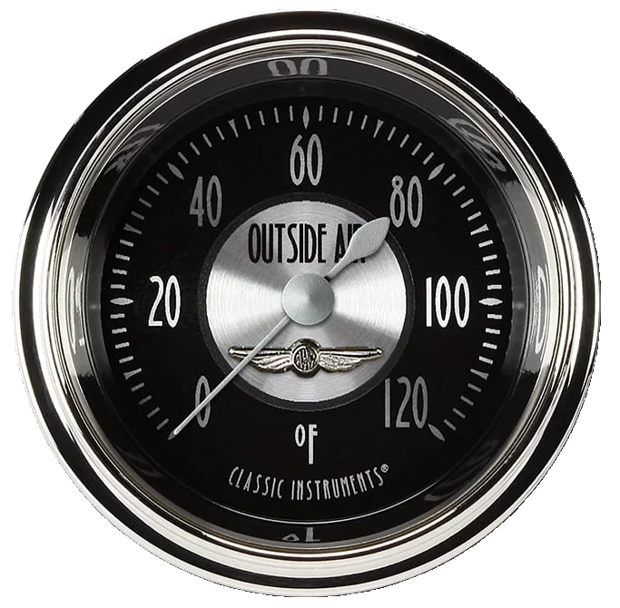 All American Tradition 2-1/8" Outside Air Temp Gauge