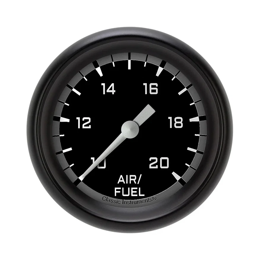 Autocross Gray 2-5/8" Air Fuel Ratio Gauge