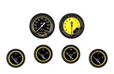 AutoCross Yellow Six Gauge Set image 1