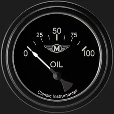 Moal Bomber 2-5/8" Oil Pressure Gauge image 1