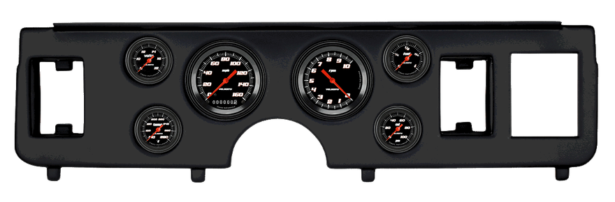 Velocity Black Series Full Sweep Gauge Set for Ford Mustang