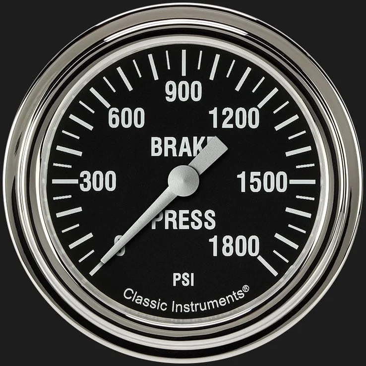 Hot Rod 2-5/8" Brake Pressure Gauge