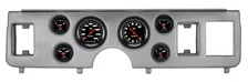 1979-86 Mustang Velocity Black 6 Gauge Set Ford image 1