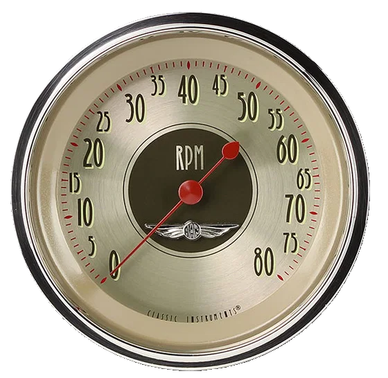 American Nickel 3" Tachometer Gauge (8000 RPM)