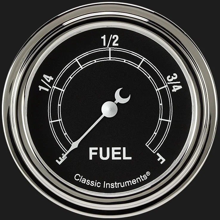 Traditional 2-5/8" Fuel Level Gauge