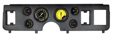 1979-86 Mustang AutoCross Yellow 6 Gauge Set Ford image 1