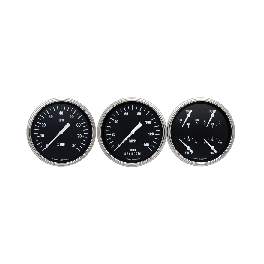 Hot Rod 5" Speed, Quad and Tach GM