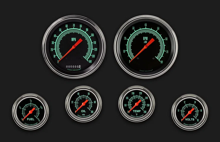 G/Stock Six Gauge Set