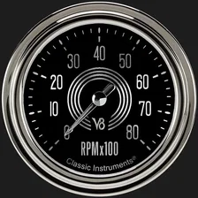 V8 Speedster 2-5/8" Tachometer Gauge image 1