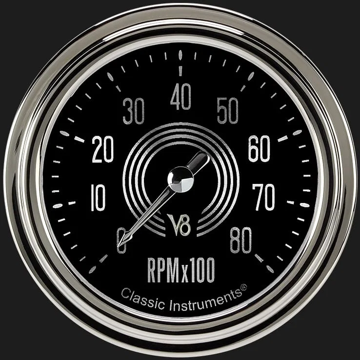 V8 Speedster 2-5/8" Tachometer Gauge