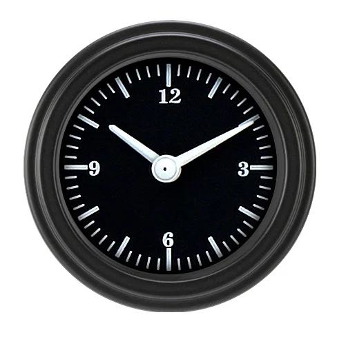 Hot Rod 2-1/8" Clock W/Reset