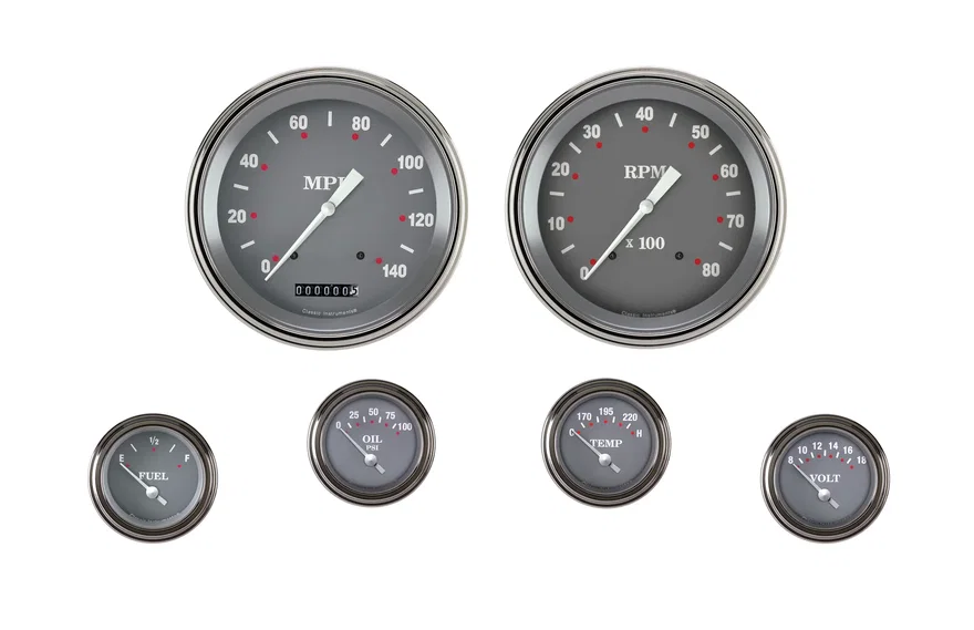 SG Series Six Gauge Set