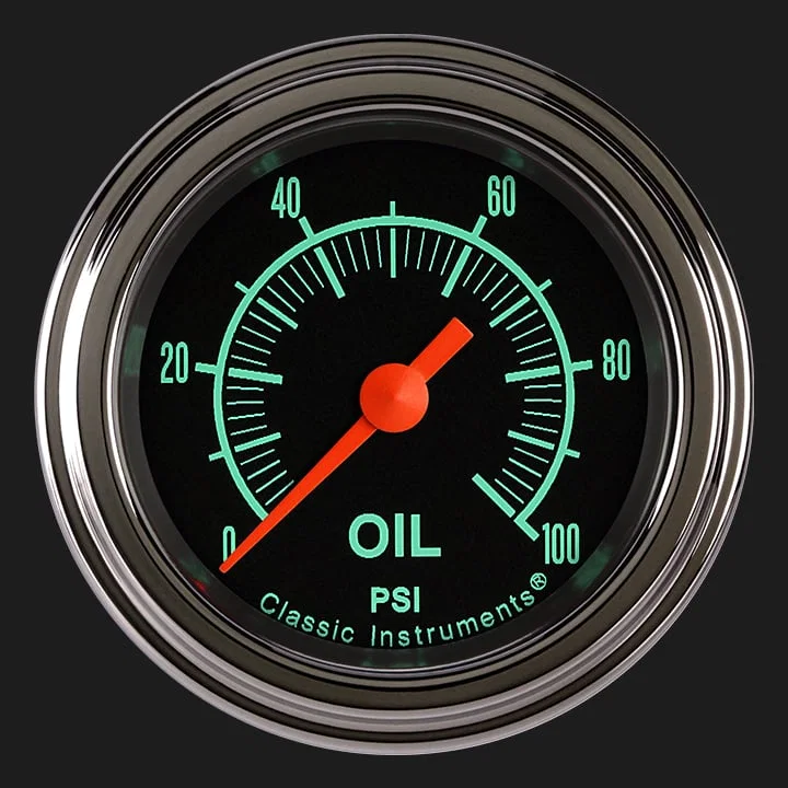 G/Stock 2-1/8" Oil Pressure Gauge
