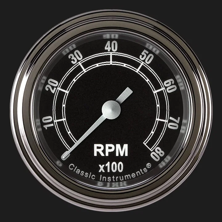 Traditional 2-1/8" Tachometer Gauge