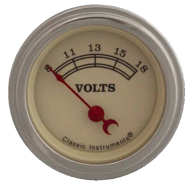 Vintage 2-1/8" Volt Gauge