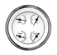 White 3" Quad (0-90 Ohm) image 1