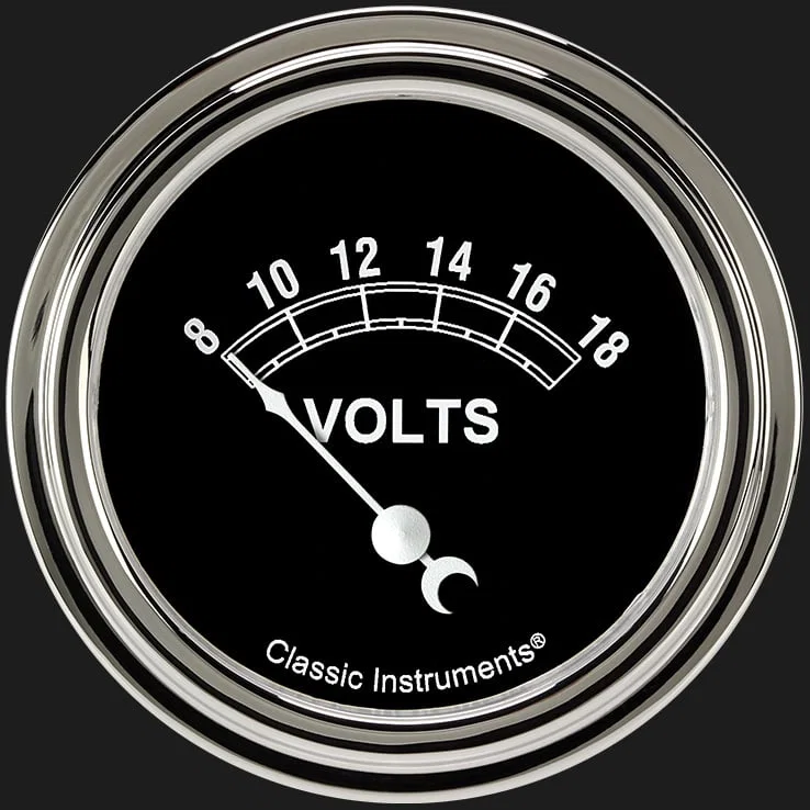 Traditional 2-5/8" Volt Gauge