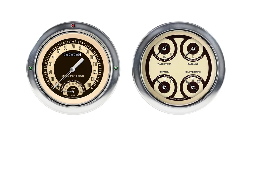 1954-55 Nostaliga Truck 5" Speedtachular/Quad-LS Gauge for Chevrolet
