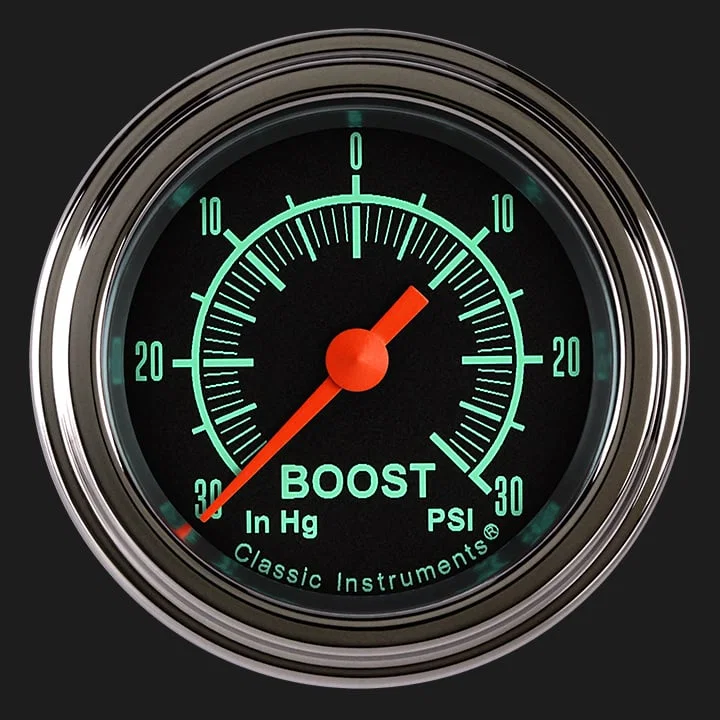 G/Stock 2-1/8" Boost/Vac Gauge
