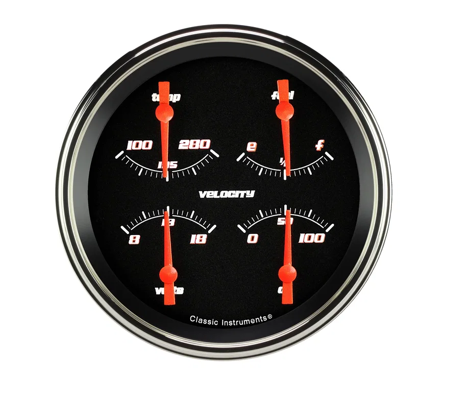 Velocity Black 5" Quad (0-30 Ohm)
