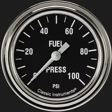 Hot Rod 2-5/8" Fuel Pressure Gauge (100 PSI) image 1