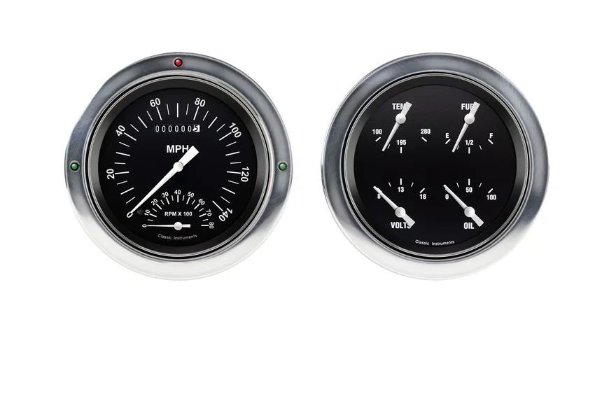 1954-55 Hot Rod Chevy Truck 5" Speedtach/Quad-LS Gauge