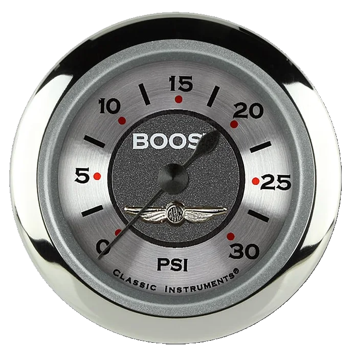 All American 2-1/8" Boost Gauge (30 PSI)