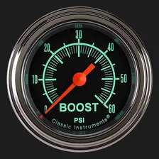 G/Stock 2-1/8" Boost Gauge (60 PSI) image 1