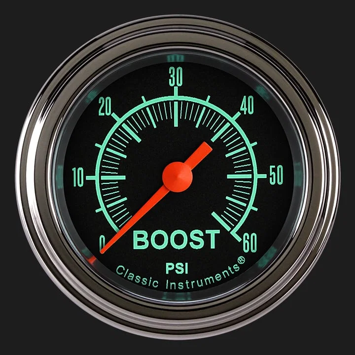 G/Stock 2-1/8" Boost Gauge (60 PSI)