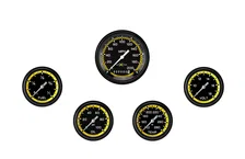 AutoCross Yellow Five Gauge Set image 1