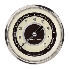 Nostalgia VT 3" Tachometer Gauge (8000 RPM) image 1