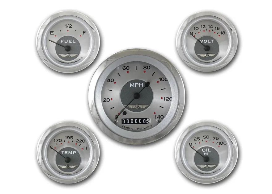 All American Five Gauge Set