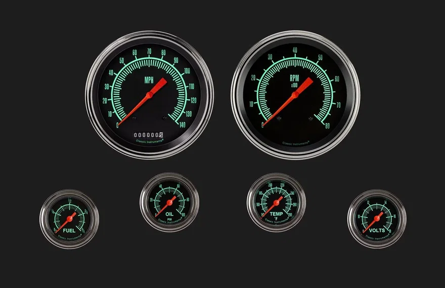 G/Stock Six Gauge Set