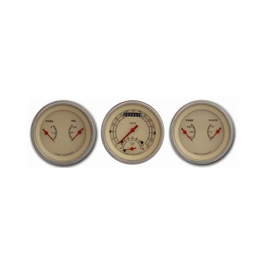 Vintage Series Three Gauge Set