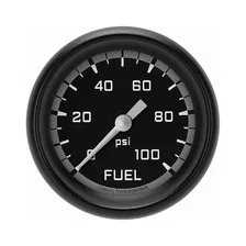Autocross Gray 2-5/8" Fuel Pressure Gauge (100 PSI) image 1