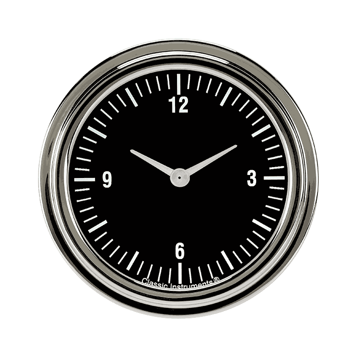 Hot Rod 2-5/8" Clock
