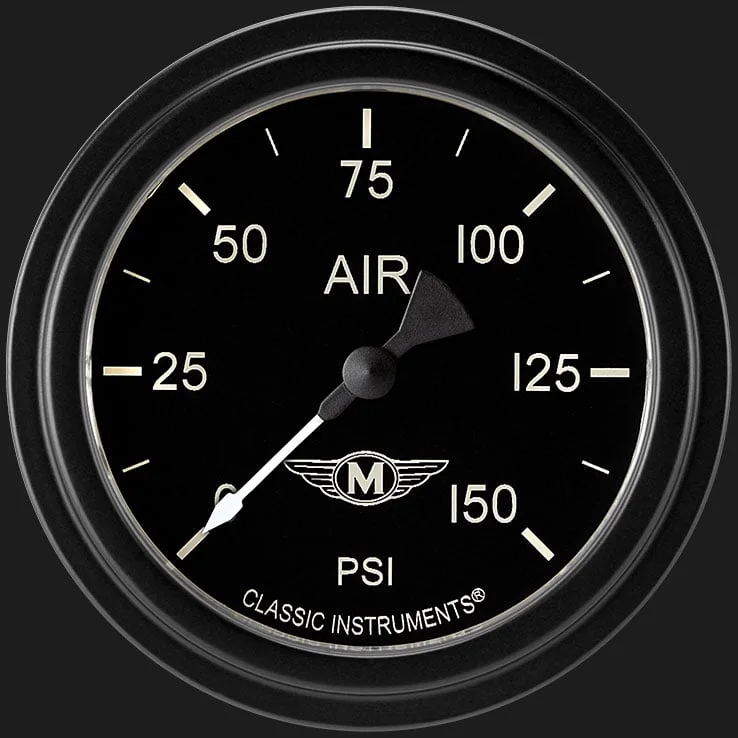 Moal Bomber 2-5/8" Air Pressure Gauge