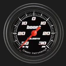 Velocity Black 2-1/8" Boost/Vac Gauge image 1