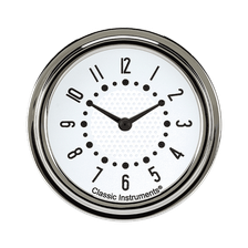 Bel Era III Matching White 2-5/8" Clock for Chevrolet Bel Air image 1
